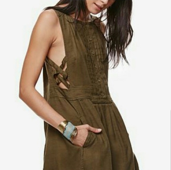 Free People Dresses & Skirts - Free People Moonshine Moss Dress